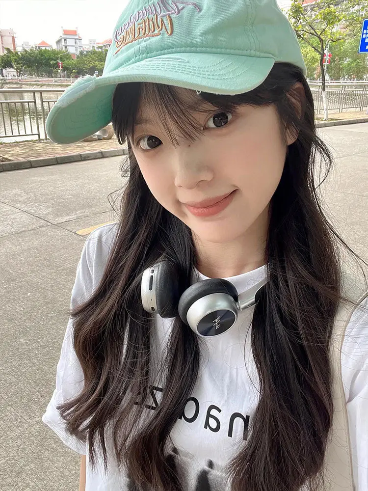 Yang's Green Baseball Cap for Women 2024 Wide Brim Sun Hat — feature 1