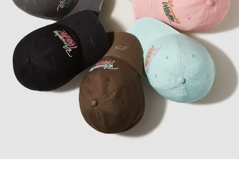Yang's Green Baseball Cap for Women 2024 Wide Brim Sun Hat — feature 10