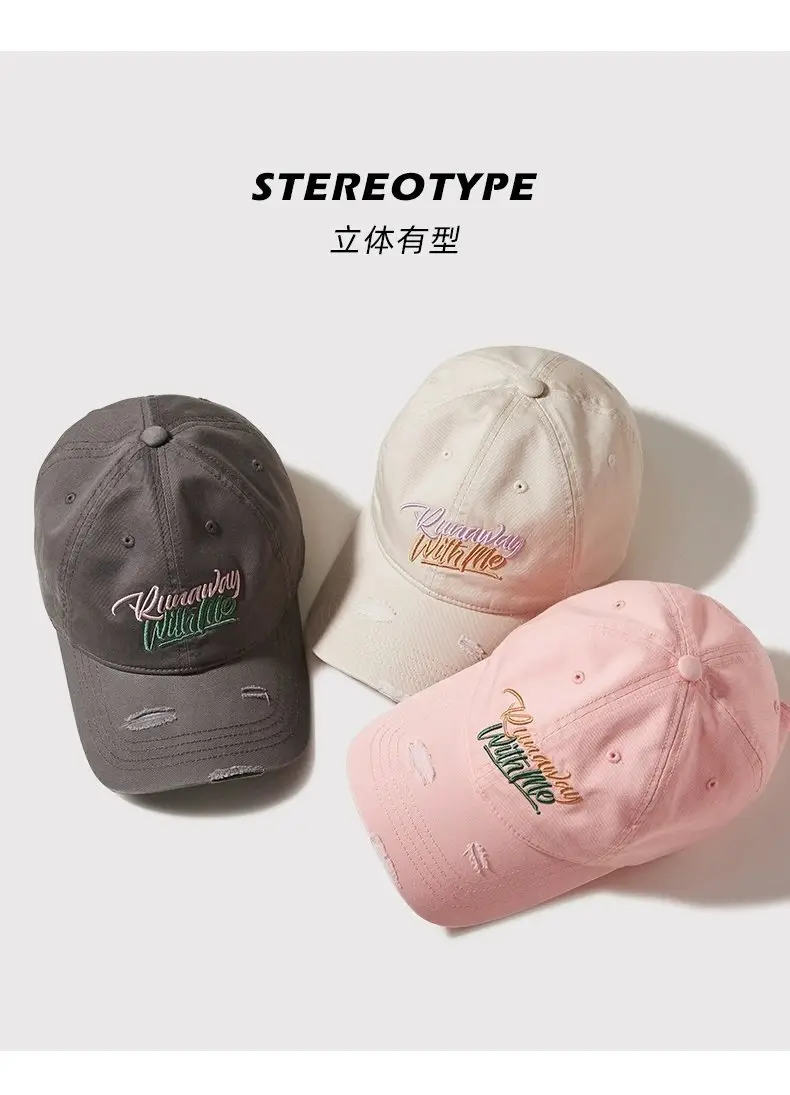 Yang's Green Baseball Cap for Women 2024 Wide Brim Sun Hat — feature 7
