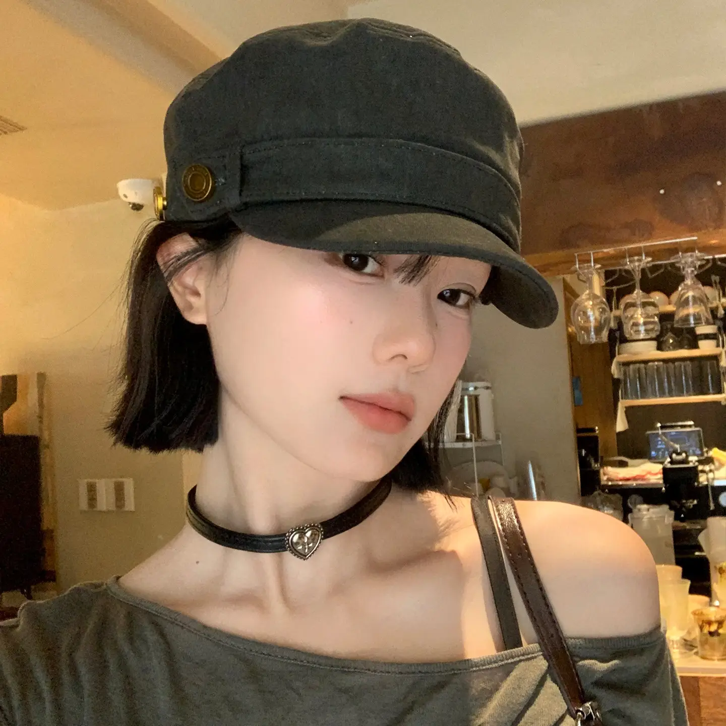Women Flat Cap Berets 2025 Vintage Washed Duckbill Hat - Image 5