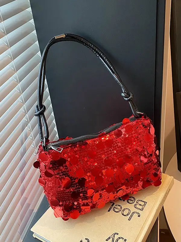 2025 New Niche Sequin Shoulder Bag for Women - Image 6