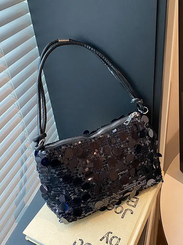 2025 New Niche Sequin Shoulder Bag for Women - Image 7