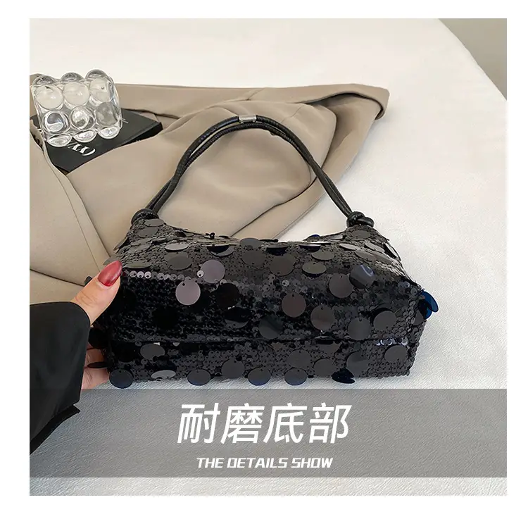 2025 New Niche Sequin Shoulder Bag for Women — feature 7
