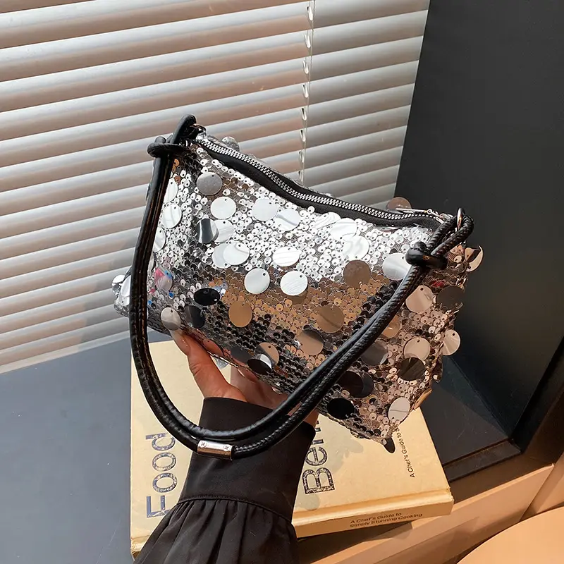 2025 New Niche Sequin Shoulder Bag for Women - Image 3
