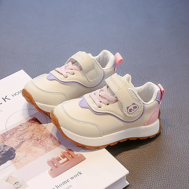 Baby Sneakers White Red Blue Toddler Sports Shoes 2025