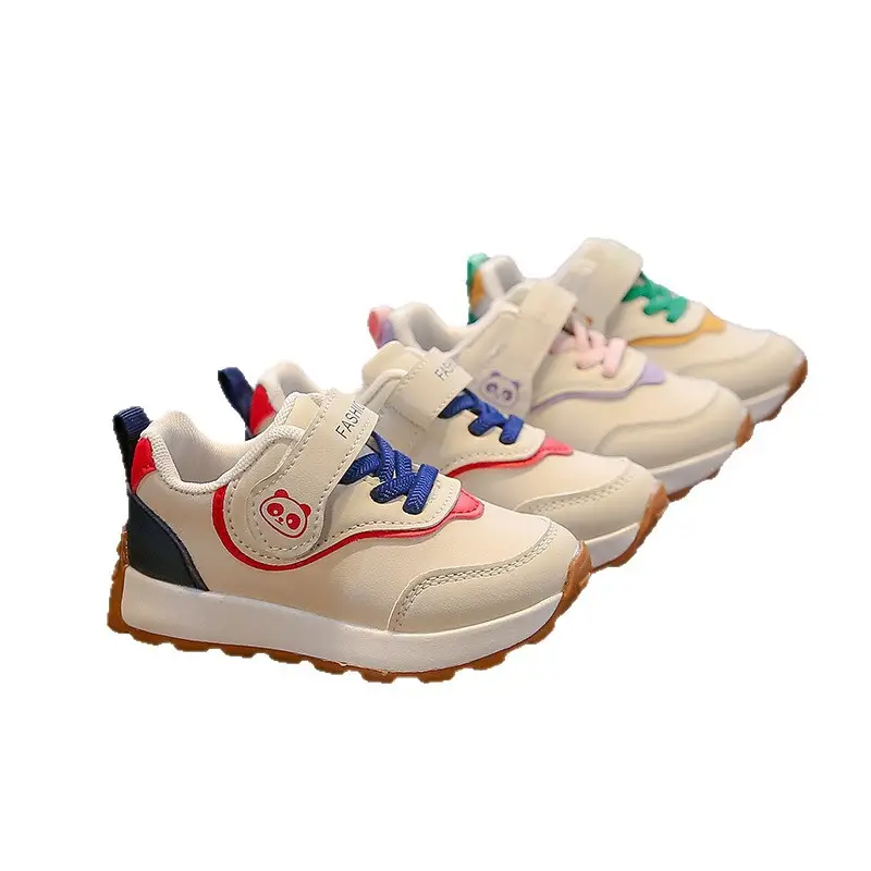 Baby Sneakers White Red Blue Toddler Sports Shoes 2025