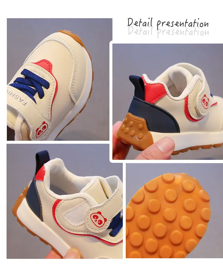 Baby Sneakers White Red Blue Toddler Sports Shoes 2025 — feature 5