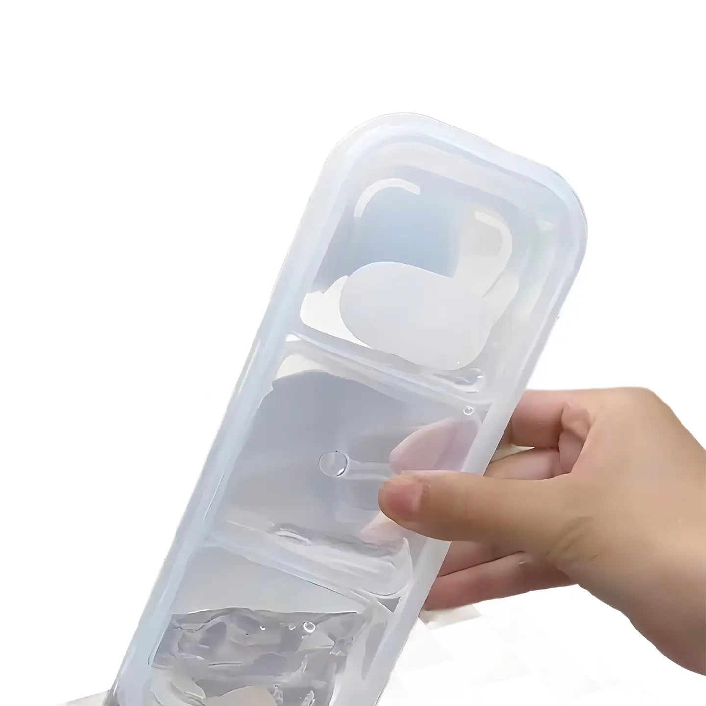 Refrigerator Crisper Food-Grade Plastic Sealed Storage Box Household Kitchen Utensils Fruit Meat and Vegetable Storage Box - Image 7