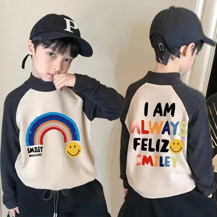 Boys Thermal Base Shirt Long Sleeve Red White - Image 12