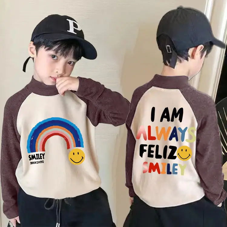 Boys Thermal Base Shirt Long Sleeve Red White - Image 14