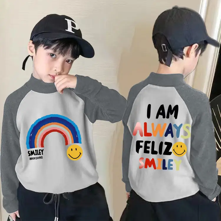 Boys Thermal Base Shirt Long Sleeve Red White - Image 15