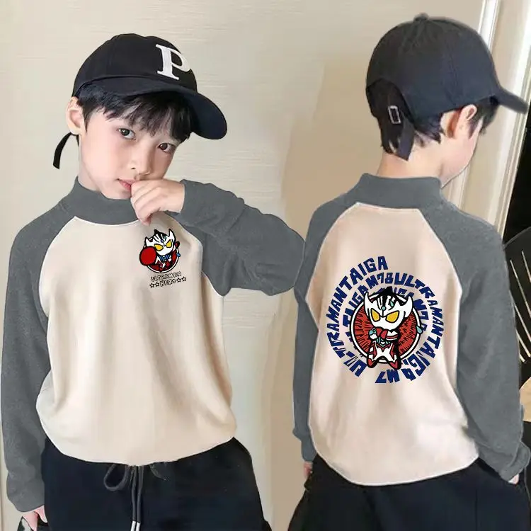 Boys Thermal Base Shirt Long Sleeve Red White - Image 6