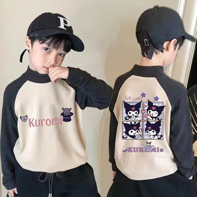 Boys Thermal Base Shirt Long Sleeve Red White - Image 9