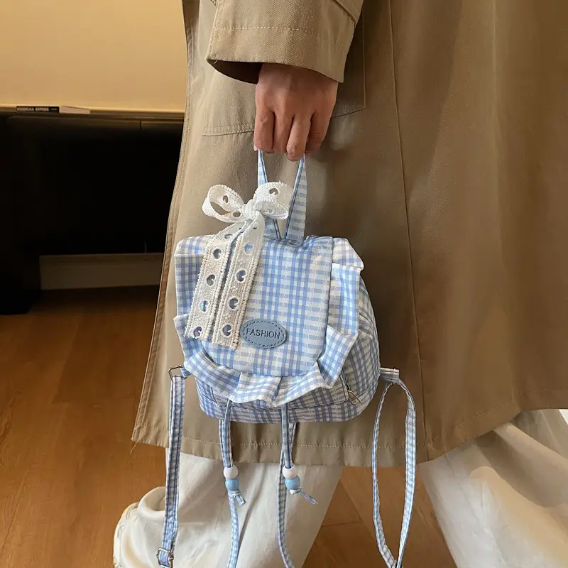 Lace Drawstring Shoulder Bag for Girls 2025 - Image 5