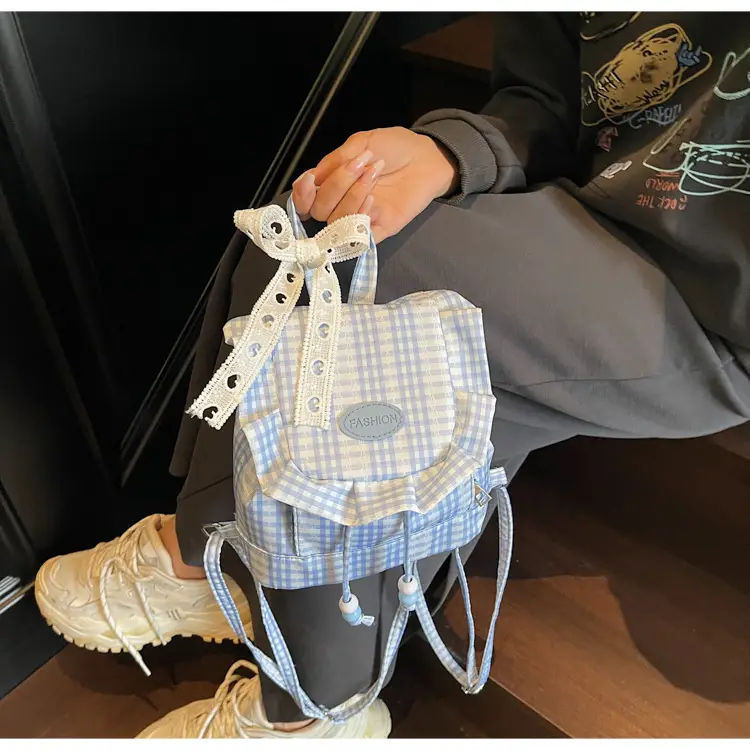 Lace Drawstring Shoulder Bag for Girls 2025 — feature 12