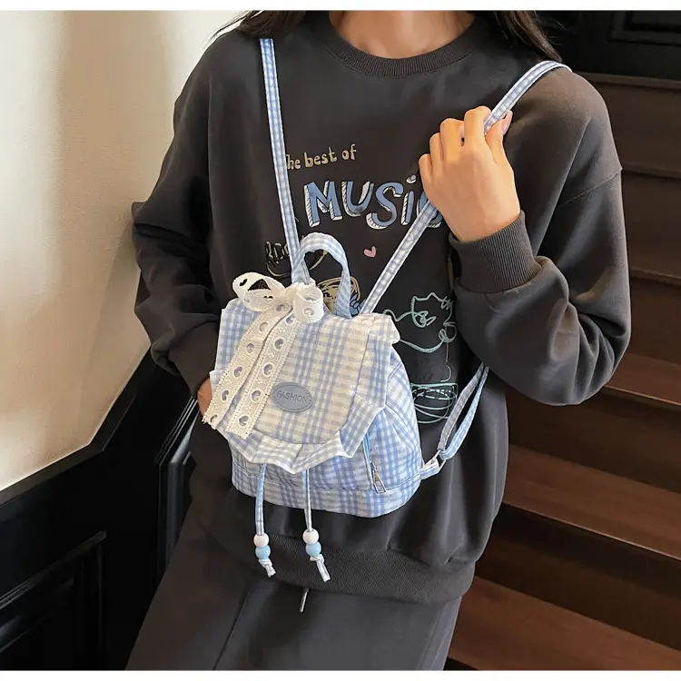 Lace Drawstring Shoulder Bag for Girls 2025 — feature 13