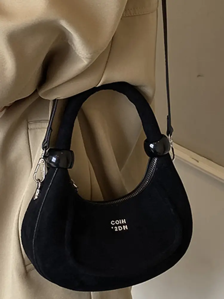 Women Handheld Underarm Bag Red 2025 New Autumn - Image 10