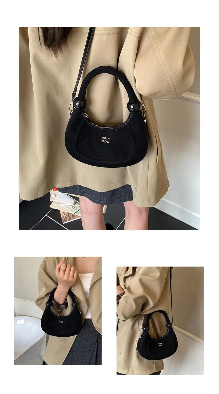 Women Handheld Underarm Bag Red 2025 New Autumn — feature 12
