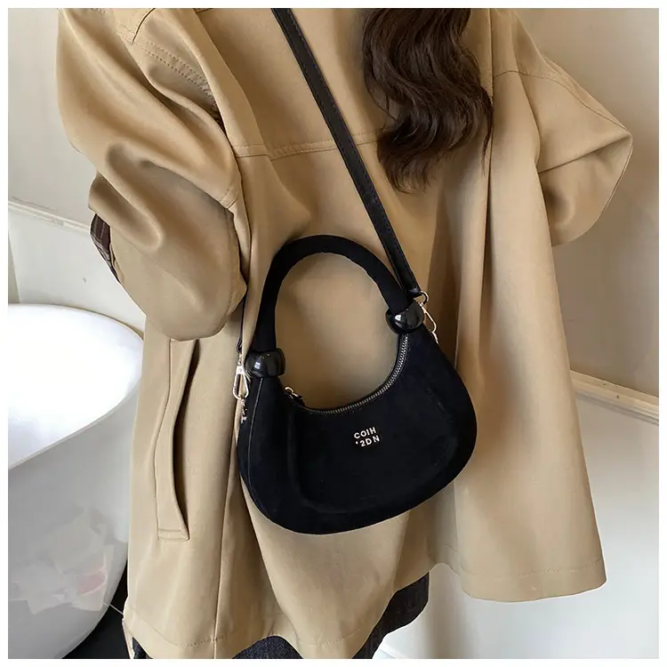 Women Handheld Underarm Bag Red 2025 New Autumn — feature 23
