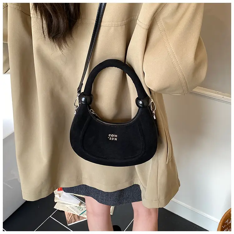 Women Handheld Underarm Bag Red 2025 New Autumn — feature 24