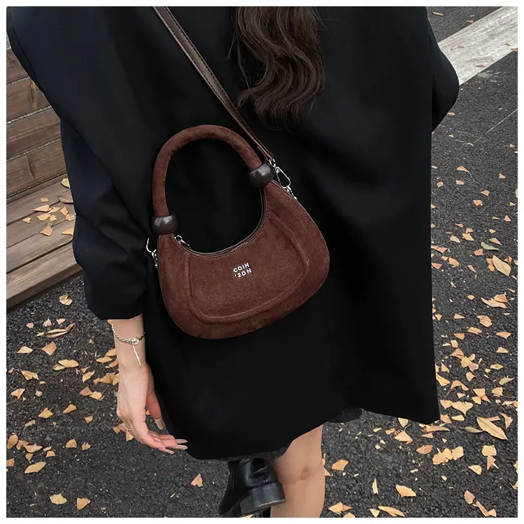 Women Handheld Underarm Bag Red 2025 New Autumn — feature 25