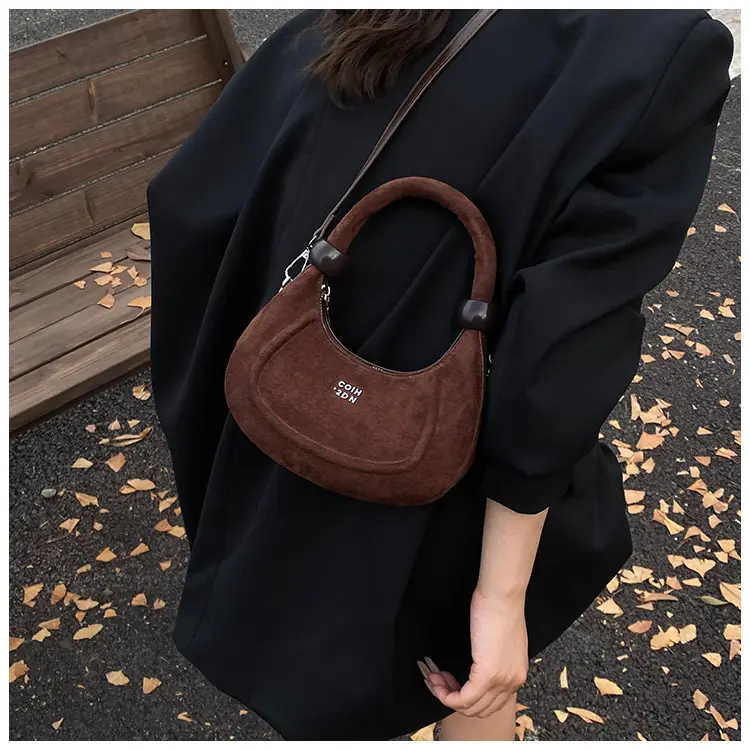 Women Handheld Underarm Bag Red 2025 New Autumn — feature 26