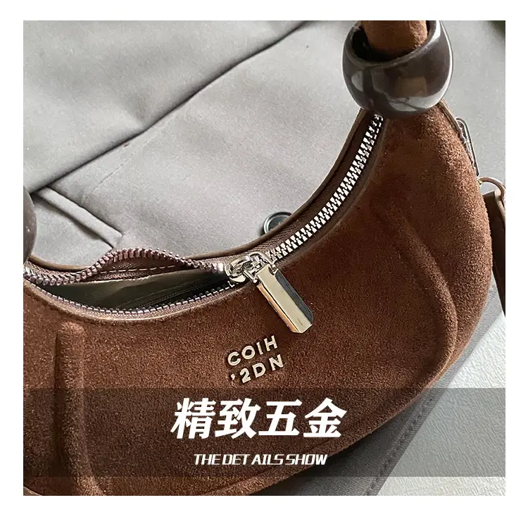 Women Handheld Underarm Bag Red 2025 New Autumn — feature 6