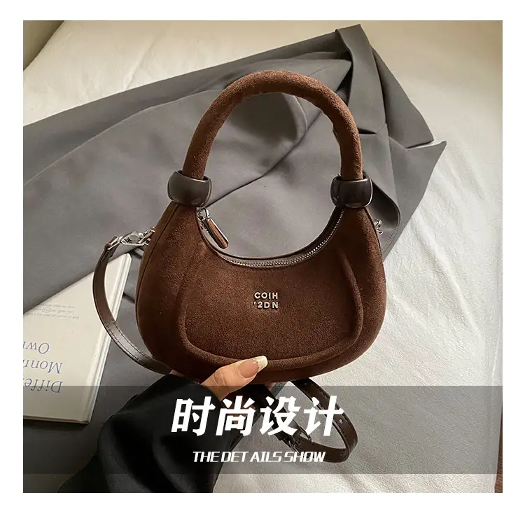 Women Handheld Underarm Bag Red 2025 New Autumn — feature 7