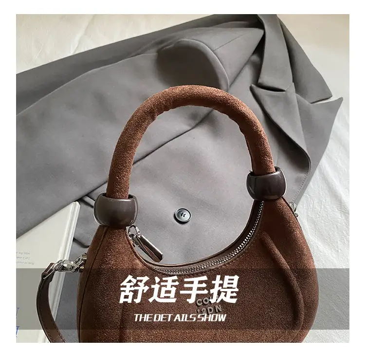 Women Handheld Underarm Bag Red 2025 New Autumn — feature 8