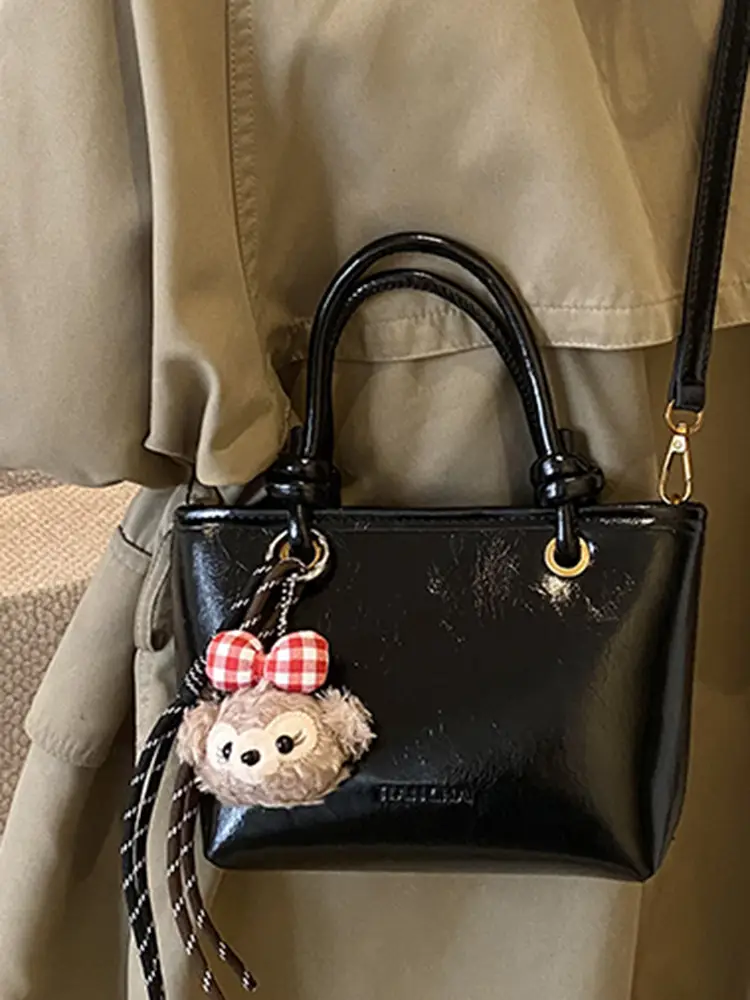 Women Satchel Bag Brown Leather Shoulder Crossbody 2025 - Image 9