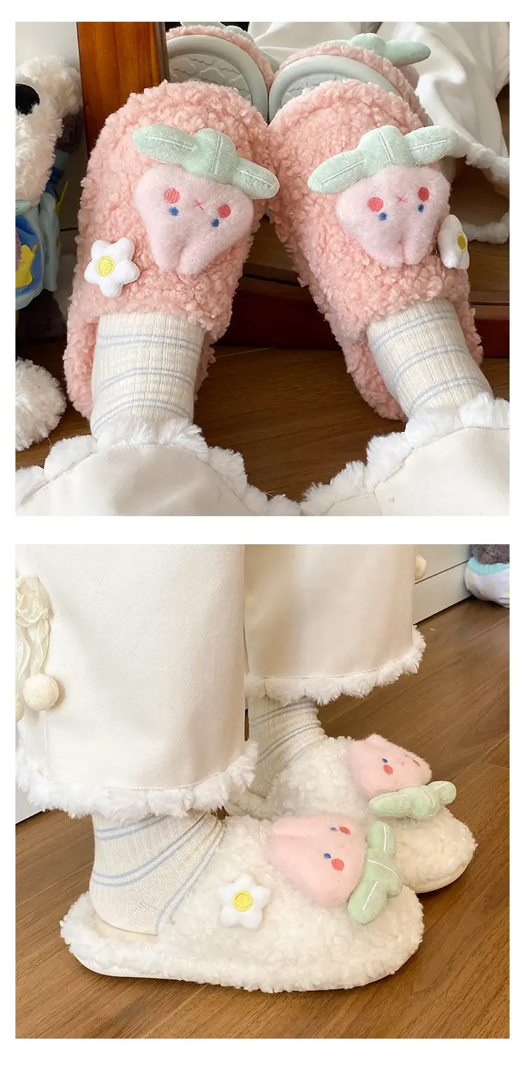 Cute Deodorant Flats for Girls Pink — feature 11