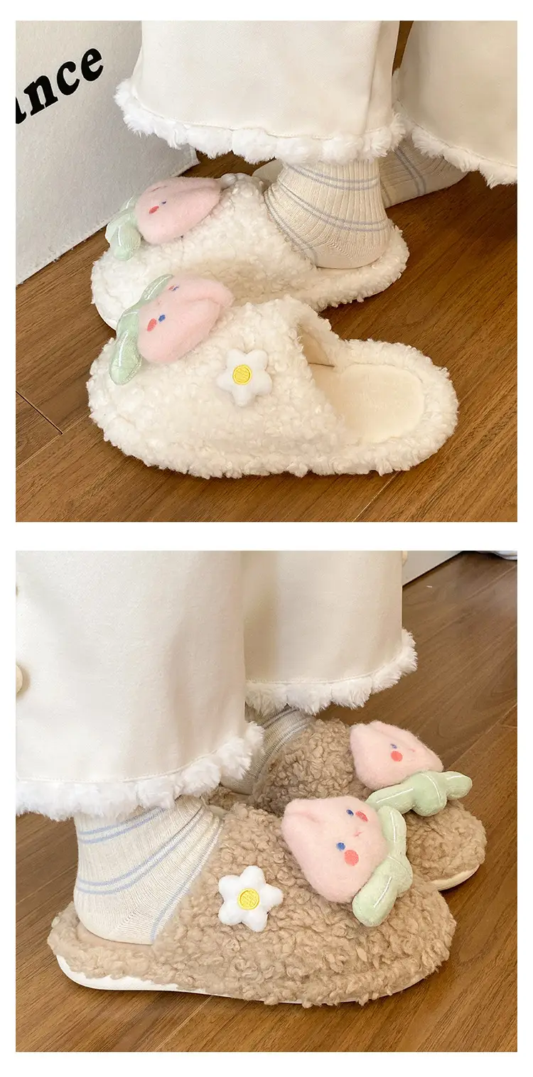 Cute Deodorant Flats for Girls Pink — feature 12