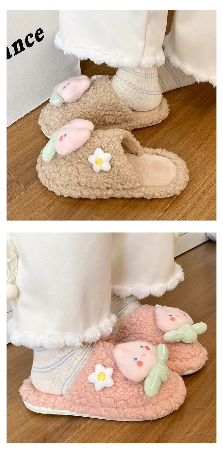 Cute Deodorant Flats for Girls Pink — feature 13