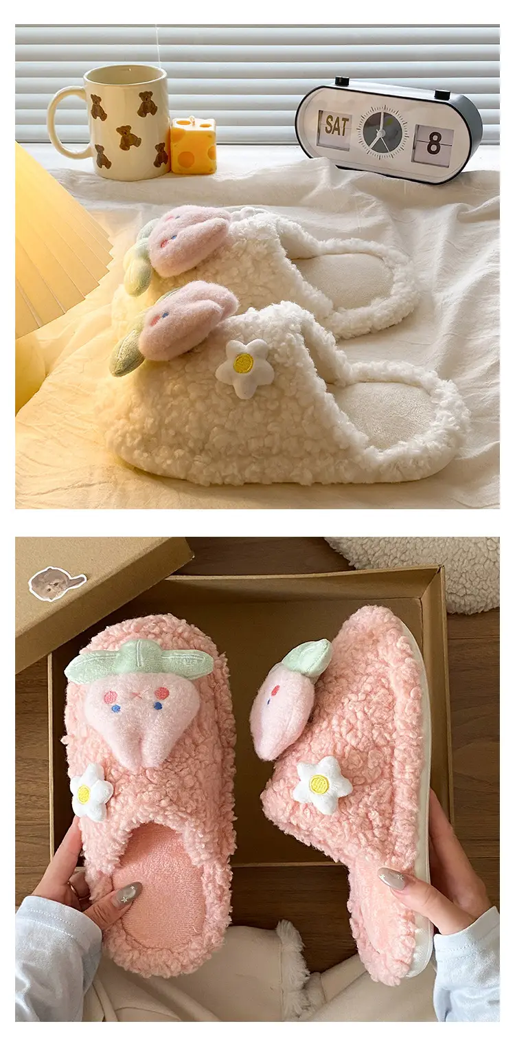 Cute Deodorant Flats for Girls Pink — feature 15