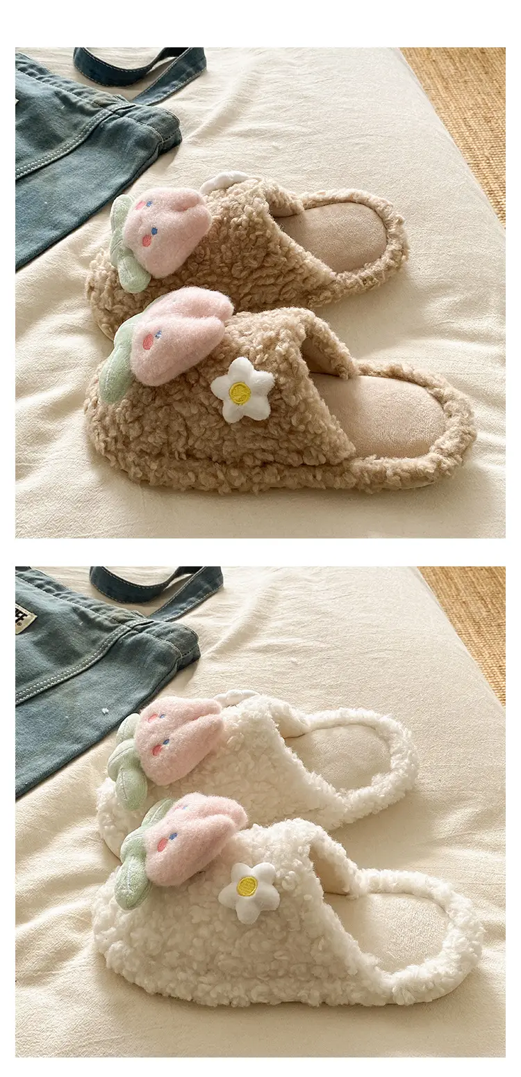 Cute Deodorant Flats for Girls Pink — feature 17
