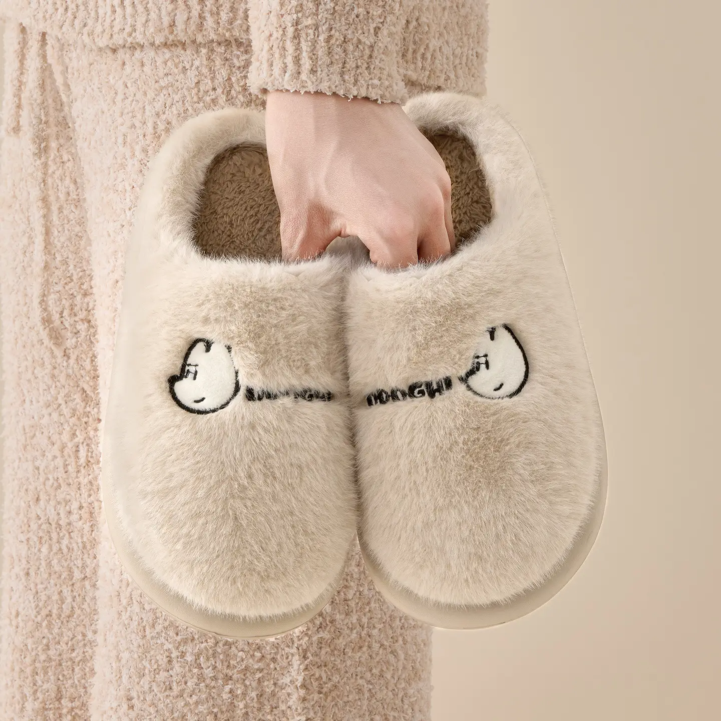Women Winter Plush Cotton Slippers New Arrival - Image 6