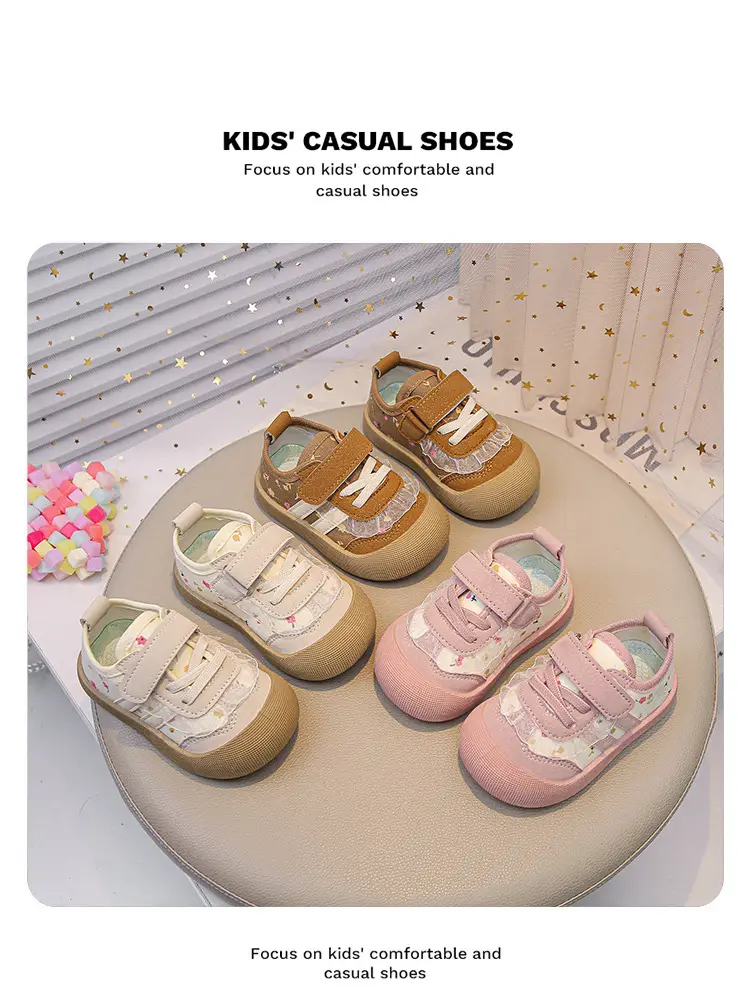 Children's Baby Breathable Mesh Shoes 2025 Summer New Baby Toddler Shoes Soft Sole Baby Shoes Soft Sole Non-Slip Running Shoes — feature 1