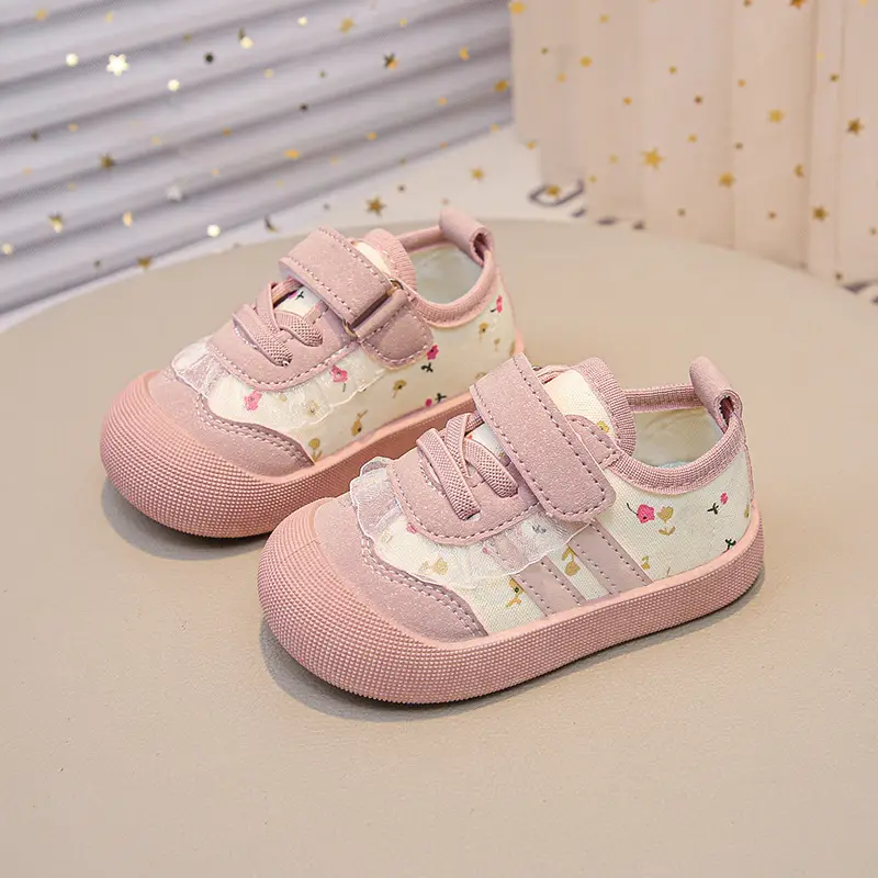 Children's Baby Breathable Mesh Shoes 2025 Summer New Baby Toddler Shoes Soft Sole Baby Shoes Soft Sole Non-Slip Running Shoes - Image 2