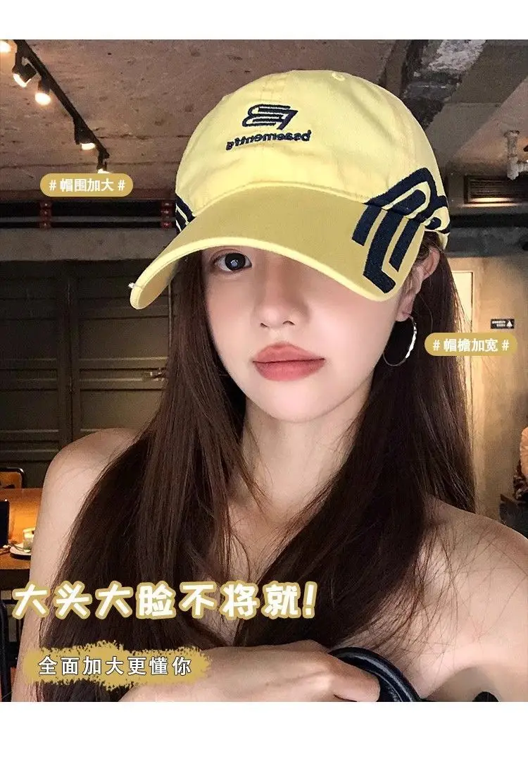 American Street Style Baseball Cap for Women with Large Head Circumference — feature 15