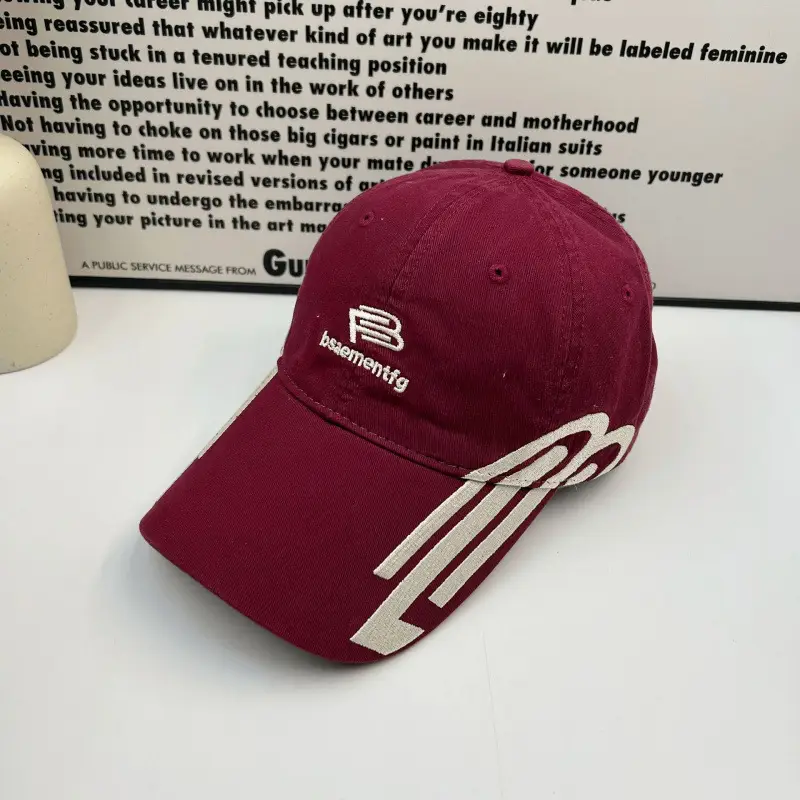 American Street Style Baseball Cap for Women with Large Head Circumference - Image 10