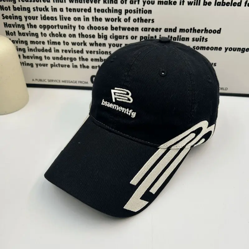 American Street Style Baseball Cap for Women with Large Head Circumference - Image 7
