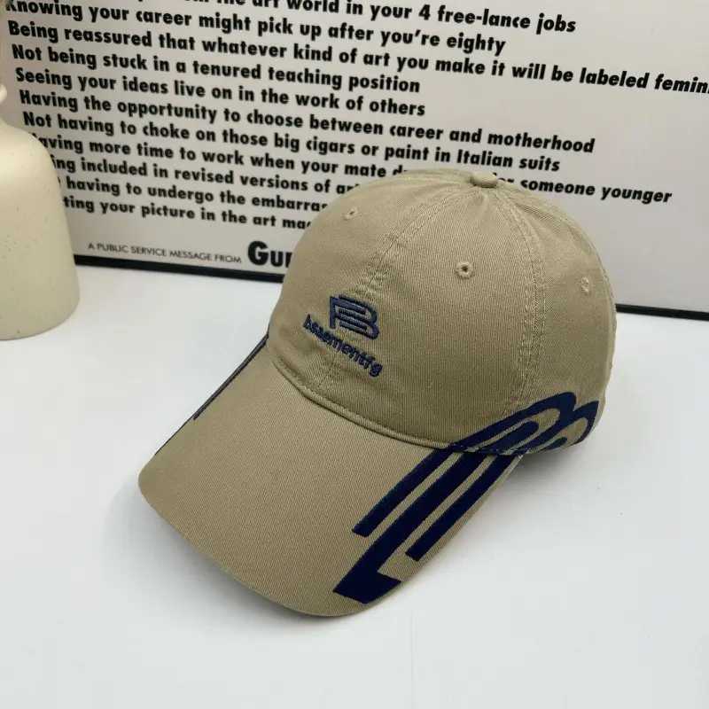 American Street Style Baseball Cap for Women with Large Head Circumference - Image 8