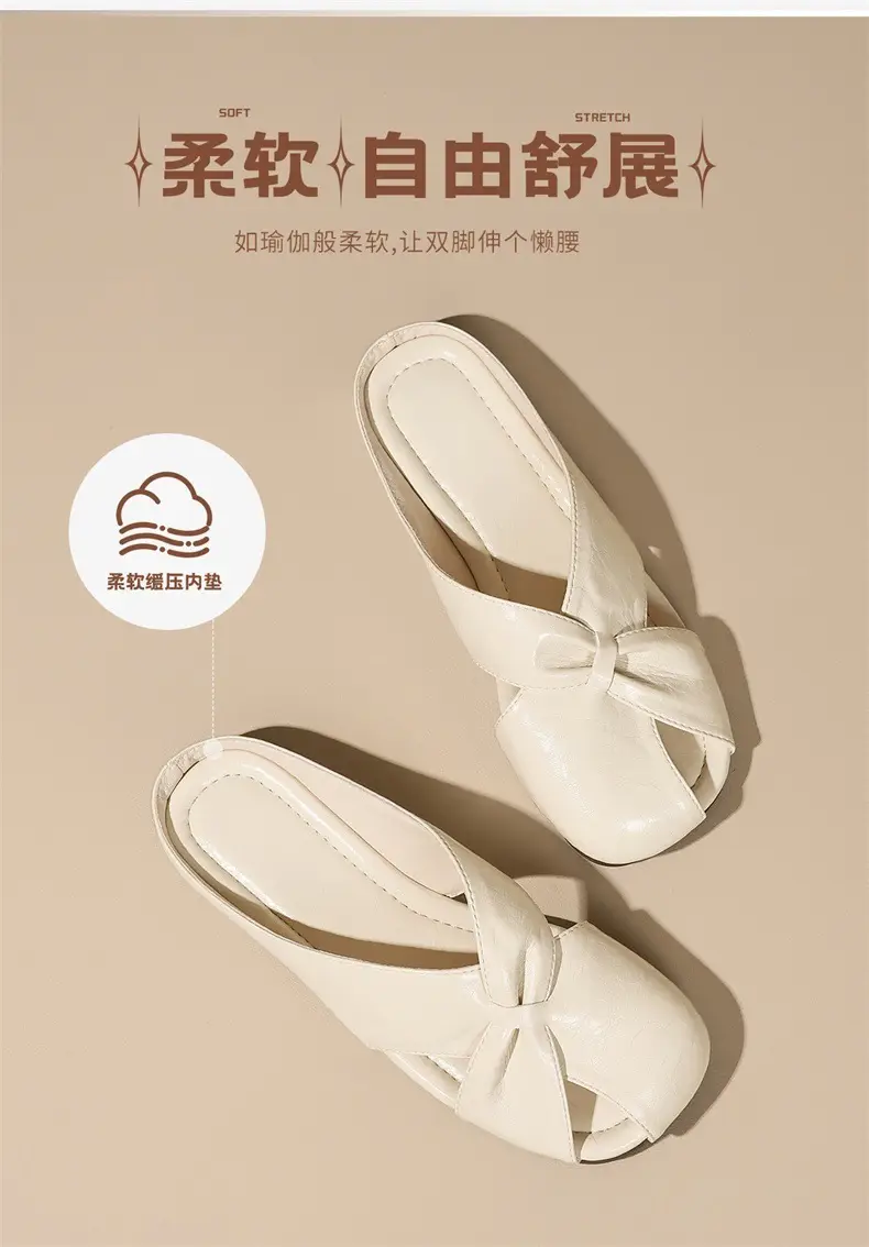 2025 Silver Metallic Flat Mules for Women — feature 4