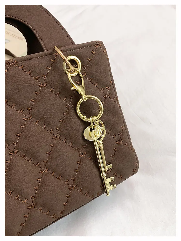 Black Quilted Shoulder Crossbody Bag for Women — feature 44