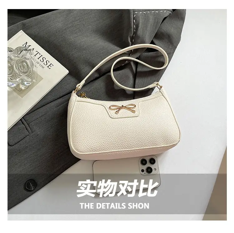 Black Retro Style Shoulder Bag for Women 2025 — feature 5