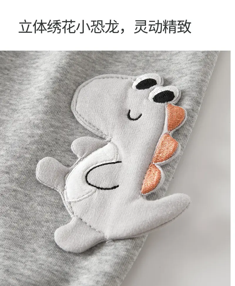 Baby Open-Crotch Pants Clothes Children's Sports Pants Boys' Fleece-Lined Long Pants Winter Outfit Autumn and Winter Baby Casual Pants for Outdoor Wear — feature 2
