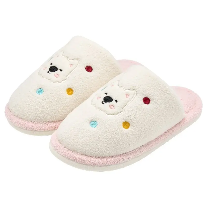 Women Cotton Plush Slippers Winter 2025 - Image 10