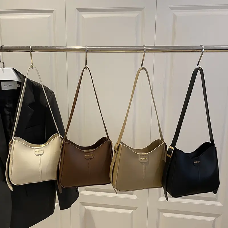 Minimalist Square Bag for Women Large Capacity Beige - Image 5
