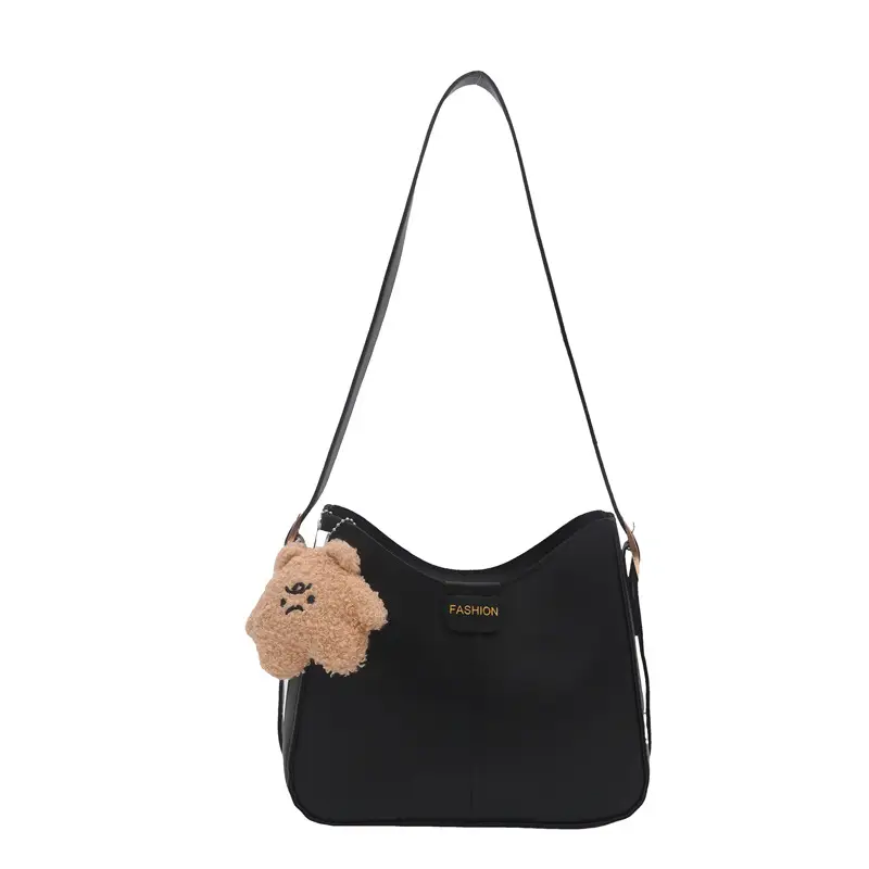 Minimalist Square Bag for Women Large Capacity Beige - Image 8