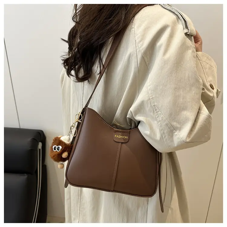 Minimalist Square Bag for Women Large Capacity Beige — feature 15
